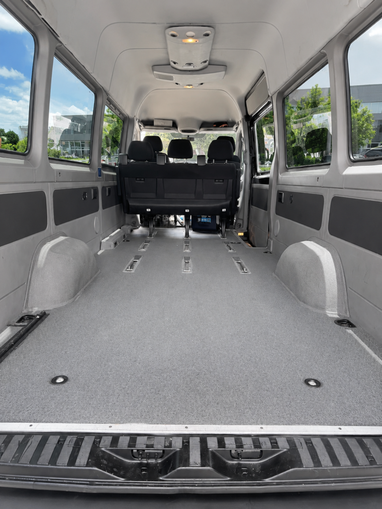 Financial and Airport and JFK and LaGuardia and Long Island and LGA sprinter van